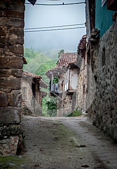 Spanish farm village