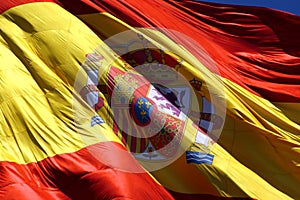 Spagnolo bandiera 