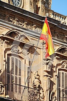 The Plaza Mayor, Salamanca, Spain photo