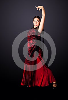 Spanish Flamenco dancer