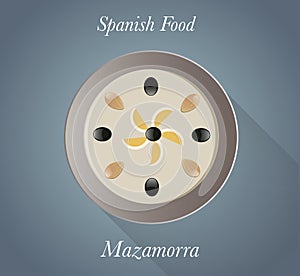 Spanish Food: `Mazamorra`