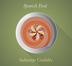 Spanish Food: `Salmorejo Cordobes` photo