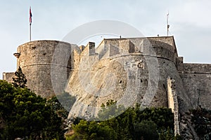 Spanish Fort on the Hvar island in Croatia