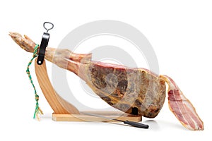 Spanish ham. Jamon Serrano