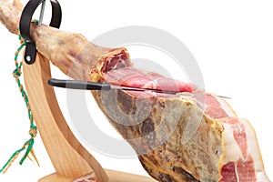 Spanish ham. Jamon Serrano