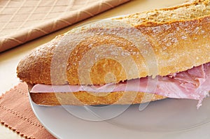 Spanish ham sandwich