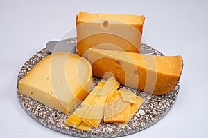 Spanish hard manchego, cow, sheep and goat cheese