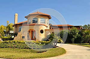 Spanish home with Pueblo hint photo