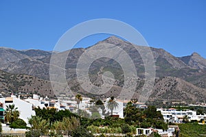 Spanish landscape - Nerja, Costa del Sol