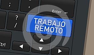 Spanish language remote work photo