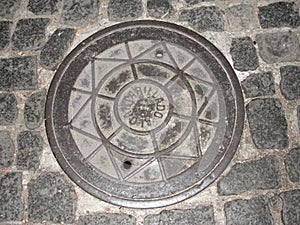 Spanish Manhole Cover