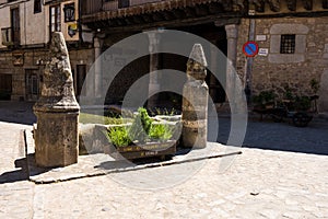 Spanish medieval old town