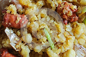 Spanish Migas Food Detail Andalusian