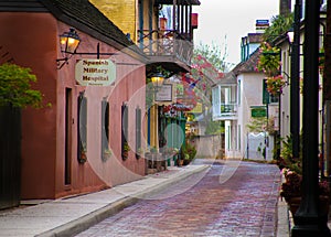 Spanish Military Hospitla Aviles Street St Augustine Florida