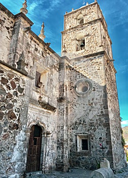 A Spanish Mission Church Outside Loreto, Mexico