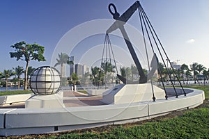 Spanish Navy Memorial at Bayside Park, Miami, Florida photo