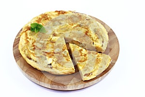 Spanish omelette photo