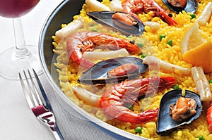Spanish paella