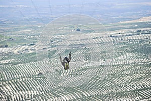 Spanish paragliding championship photo