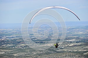 Spanish paragliding championship photo