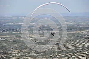 Spanish paragliding championship photo