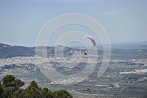 Spanish paragliding championship photo