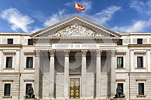 Spanish Parliament building photo