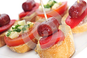 Spanish pinchos photo