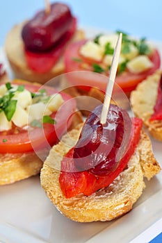 Spanish pinchos