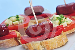 Spanish pinchos photo