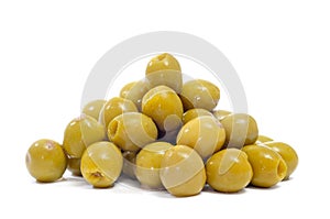 Spanish pitted olives photo