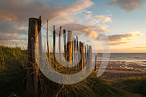 Spanish Point Sunset Fence