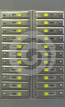 Spanish Post office boxes