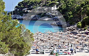 Spanish resort at Cala Dor photo