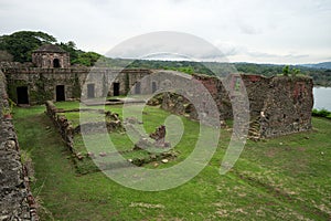 Spanish ruin remains in Panama