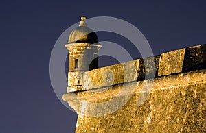 Spanish Sentinel at El Morro Puerto Rico