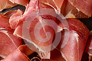 Spanish serrano ham