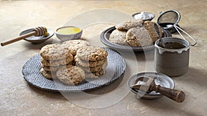 Spanish shortbread cookies-Polvorones photo