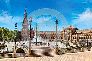Spanish Square in Sevilla photo