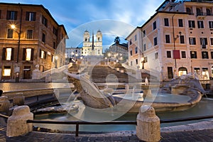 Spanish Steps at morning