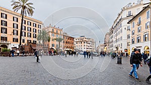 Spanish Steps (Piazza di Spagna) in Rome, Italy