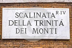 Spanish Steps at Piazza Spagna, Rome, Italy