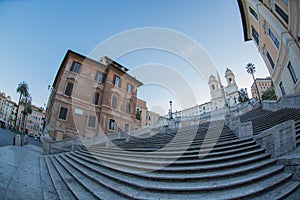 The Spanish Steps, Rome, Italy.