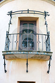 Spanish Style Architecture House Balcony