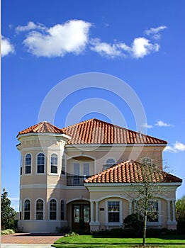 Spanish style home