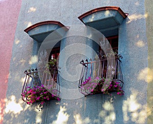 Spanish style windows photo