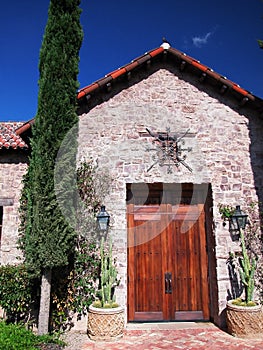 Spanish Styled Villa Entrance