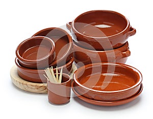 Spanish tableware variety