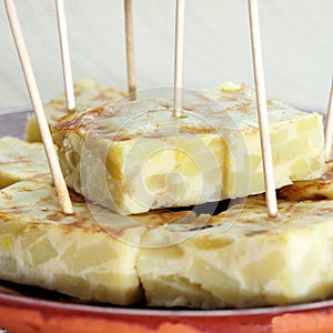 Spanish tortilla de patatas photo