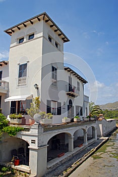 Spanish Town House in Majorca on the river